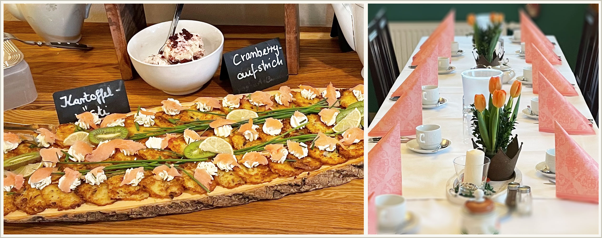 Ihre Feier im Dielencafé